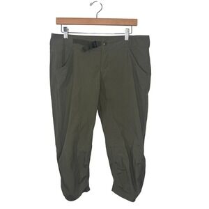 Prama Olive Green Women's Hiking Pants, Size 10